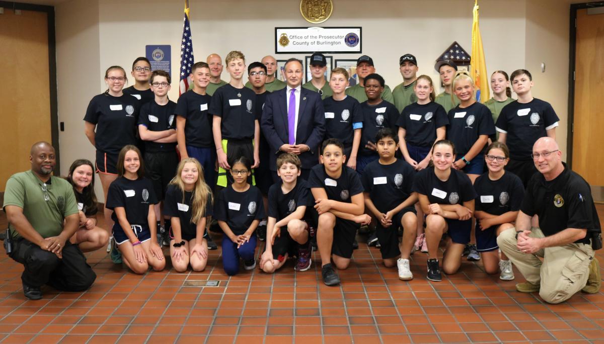 August 16, 2019 the Eastampton Youth Safety Camp Class 4